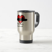 Tasse de voyage de l'amoureux du sous-marinier (Devant droit)