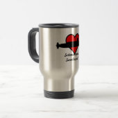 Tasse de voyage de l'amoureux du sous-marinier (Devant gauche)