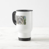 Tasse de voyage de léopard de neige (Devant gauche)