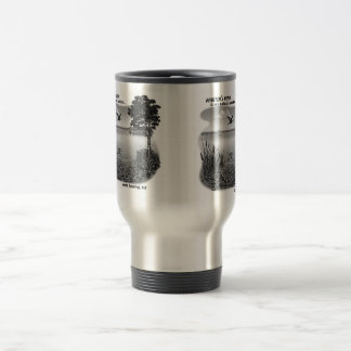 Tasse de voyage de l'étang de Martin - argent