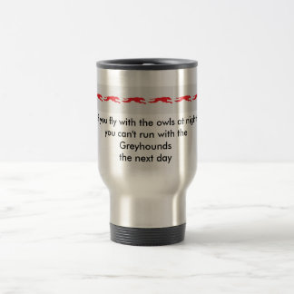 Tasse de voyage de lévrier