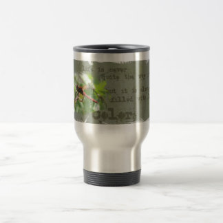 Tasse de voyage de libellule