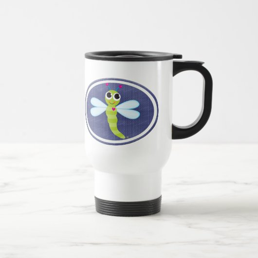Tasse de voyage de libellule (Droite)
