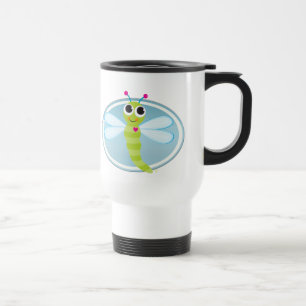 Tasse de voyage de libellule