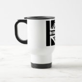 Tasse de voyage de logo de BCF - blanc (Gauche)