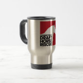 Tasse de voyage de logo de délivrance de cheval de (Devant gauche)