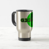 Tasse de voyage de logo de G33kpod (Devant gauche)