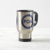 Tasse de voyage de logo de la FOA (Devant droit)
