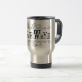 Tasse de voyage de logo de Layne Wrye (Devant droit)