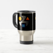 Tasse de voyage de logo de MI_cryptic (Devant gauche)