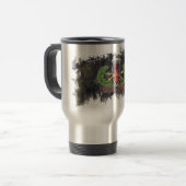 Tasse de voyage de logo d'épouse d'EOD (Devant gauche)