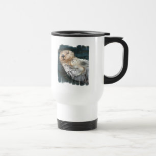 Tasse de voyage de loutre de mer