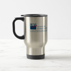 Tasse de voyage de LWVAH (logo faisant face)