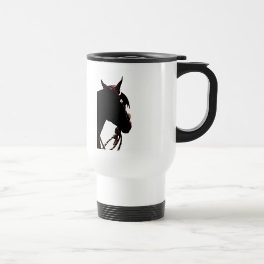 Tasse de voyage de maman de concours hippique - (Droite)