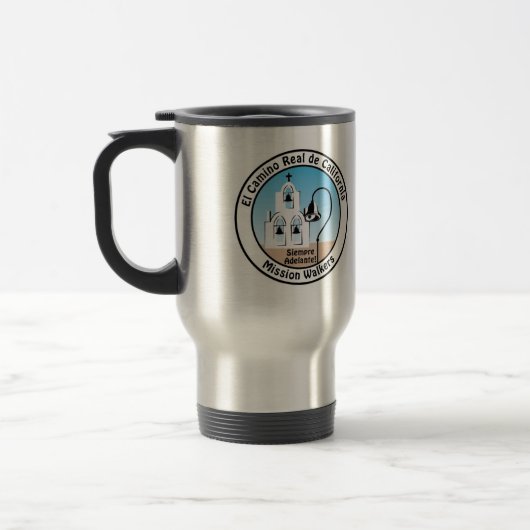 Tasse de voyage de marcheurs de mission de la (Gauche)