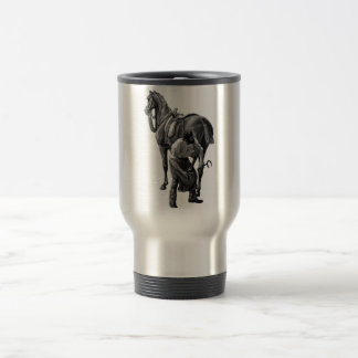 Tasse de voyage de maréchal-ferrant