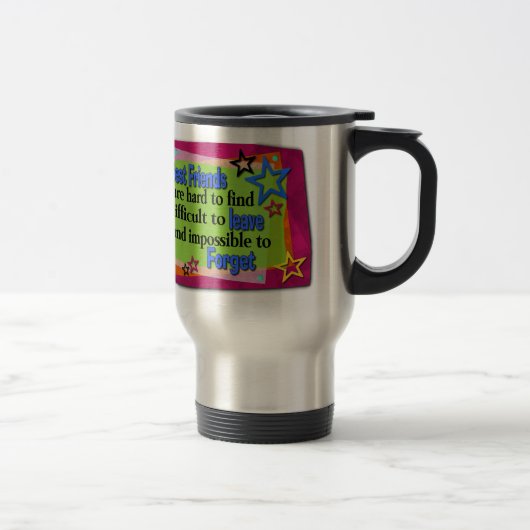 Tasse de voyage de meilleurs amis (Droit)