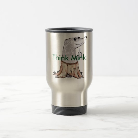 Tasse de voyage de Melvin T. Mink (Centre)