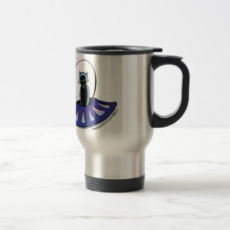 Tasse de voyage de Mlle Q Spacecat