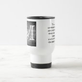 tasse de voyage de monogramme (Centre)