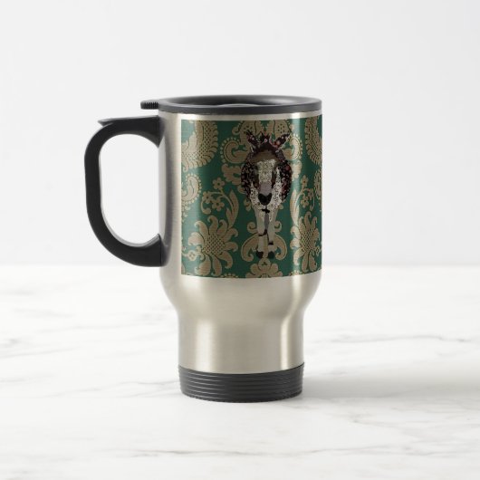 Tasse de voyage de monogramme de Moïse (Gauche)