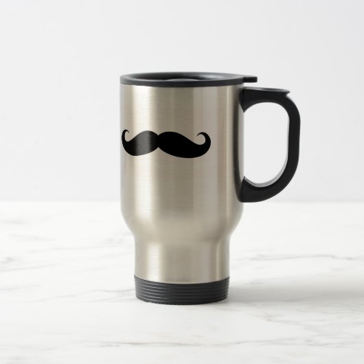 Tasse de voyage de moustache (Droit)