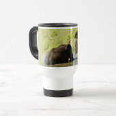 Tasse de voyage de natation d'éléphant (éléphant (Devant gauche)