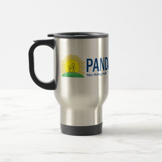 Tasse de voyage de .org de réseau de PANDAS - de (Gauche)