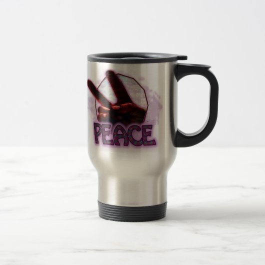 Tasse de voyage de paix (Droit)