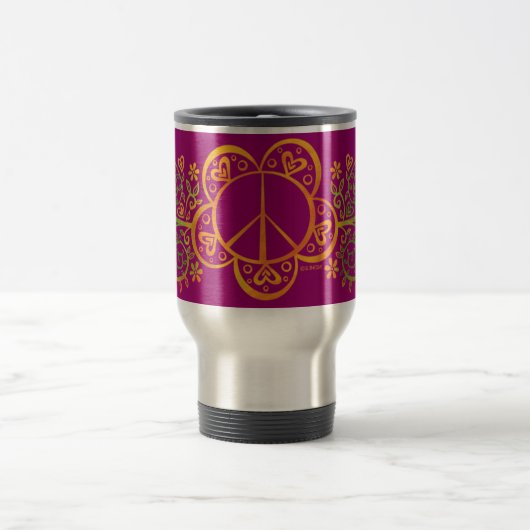 Tasse de voyage de PAIX (Centre)