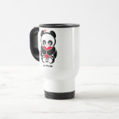 Tasse de voyage de Panda® d'amour (Devant gauche)