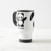 Tasse de voyage de Panda® d'amour (Devant gauche)