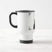 tasse de voyage de paon (Gauche)