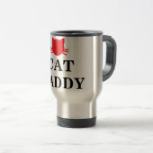 Tasse de voyage de papa de chat (Devant droit)