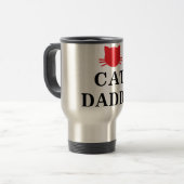 Tasse de voyage de papa de chat (Devant gauche)