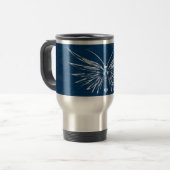 Tasse de voyage de papillon de crâne (Devant gauche)