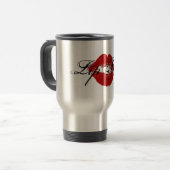 Tasse de voyage de patron de lèvre (Devant gauche)