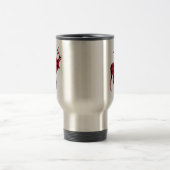 Tasse de voyage de plaid de renne (Centre)