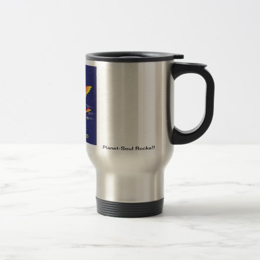 Tasse de voyage de Planète-Âme (Droit)