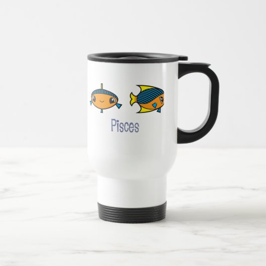 Tasse de voyage de Poissons (Droite)