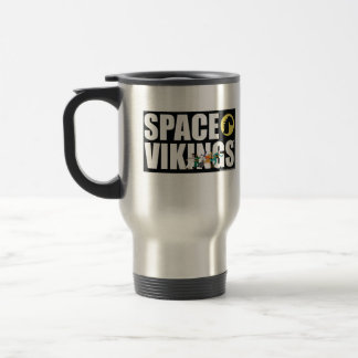 Tasse de voyage de police de Vikings de l'espace