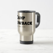 Tasse de voyage de régression de camp (c'est (Devant droit)