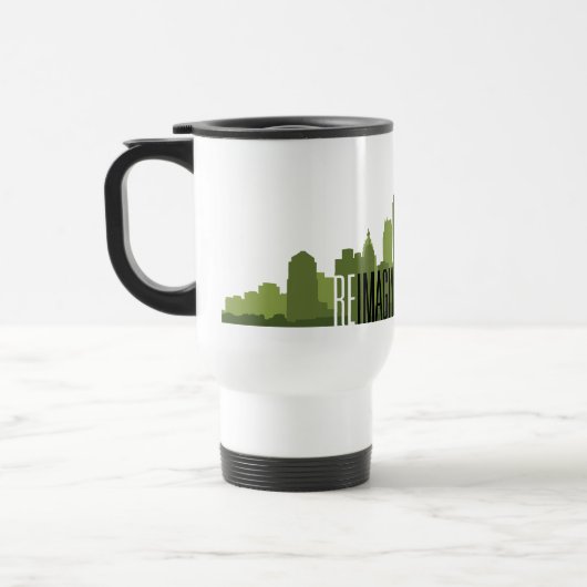 Tasse de voyage de Reimagining Detroit (Gauche)