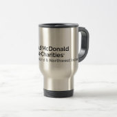 Tasse de voyage de RMHC-CNI (Devant droit)
