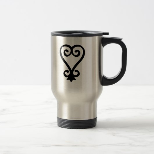 Tasse de voyage de "Sankofa" (Droit)