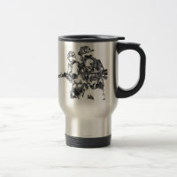 Tasse de voyage de sapeur-pompier