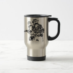 Tasse de voyage de sapeur-pompier