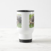 Tasse de voyage de Schnauzer de sommeiller (Centre)