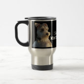 Tasse de voyage de Schnauzer miniature (Gauche)
