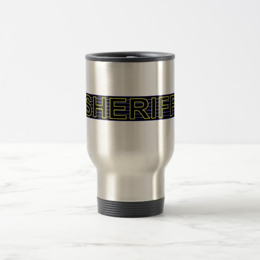 Tasse de voyage de shérif (Centre)